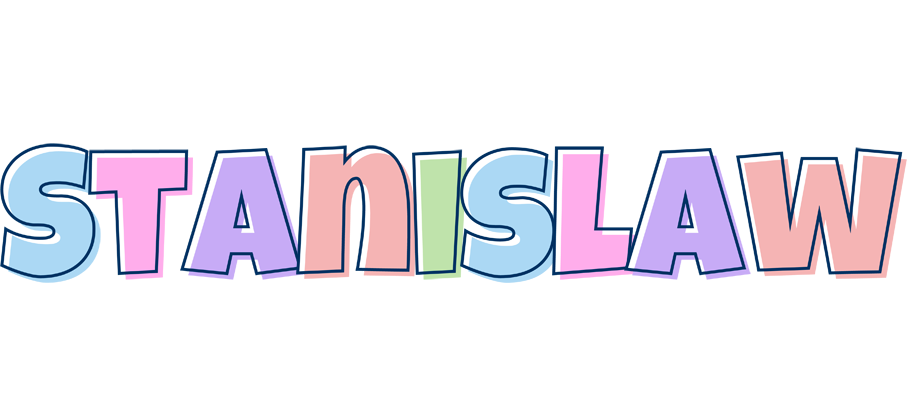 Stanislaw pastel logo