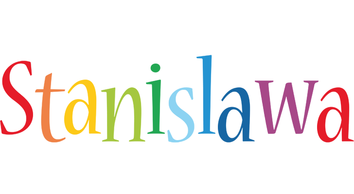 Stanislawa birthday logo