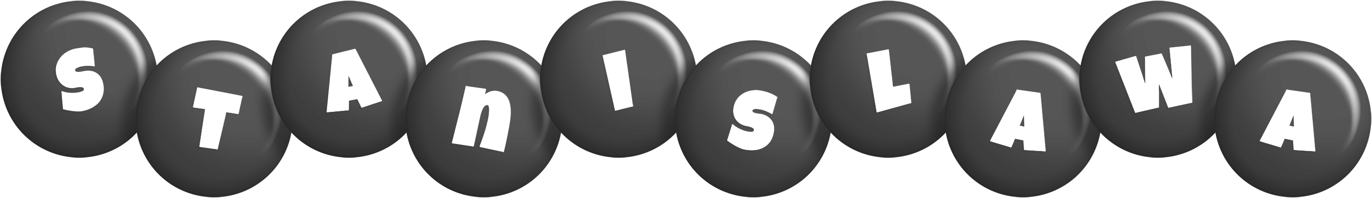 Stanislawa candy-black logo
