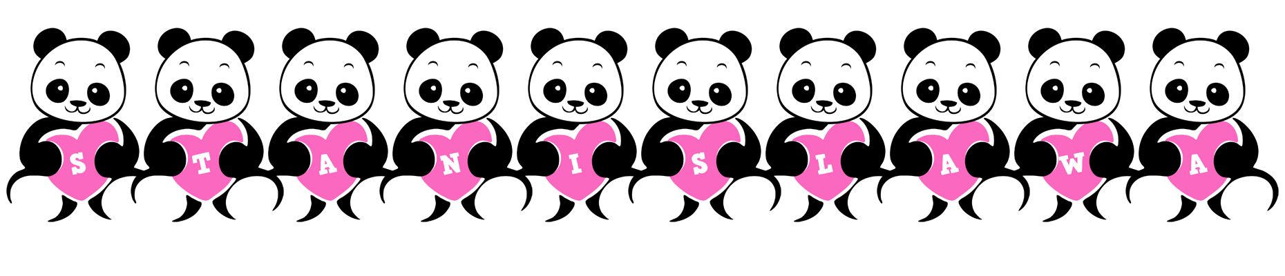 Stanislawa love-panda logo