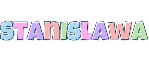 Stanislawa pastel logo