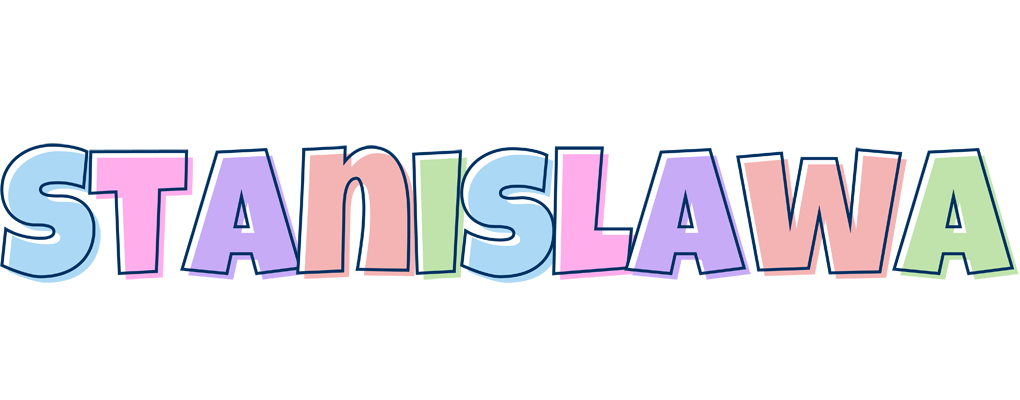 Stanislawa pastel logo