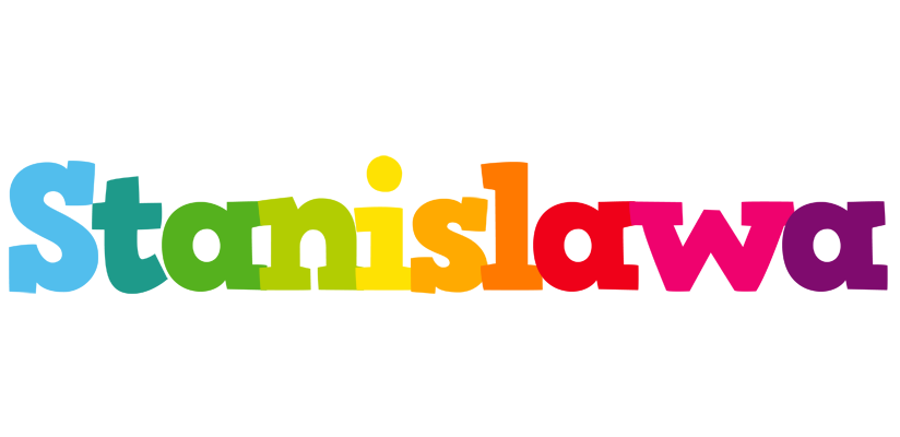 Stanislawa rainbows logo