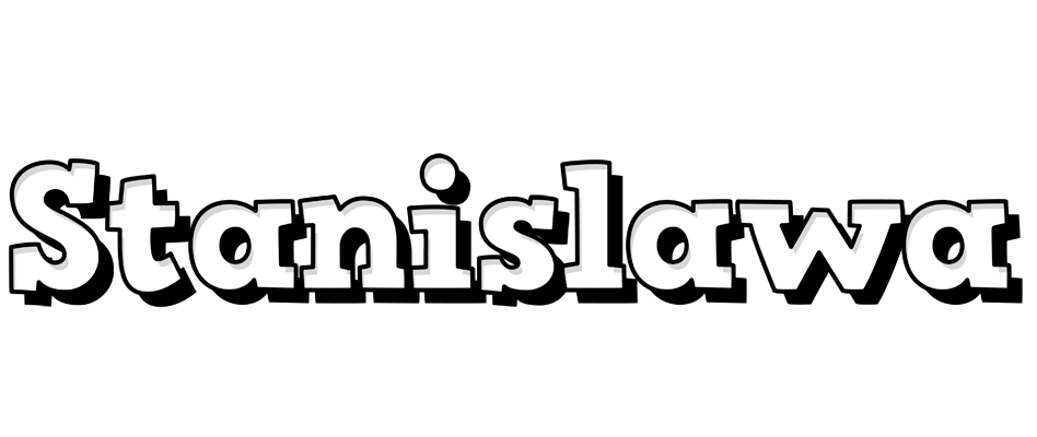 Stanislawa snowing logo