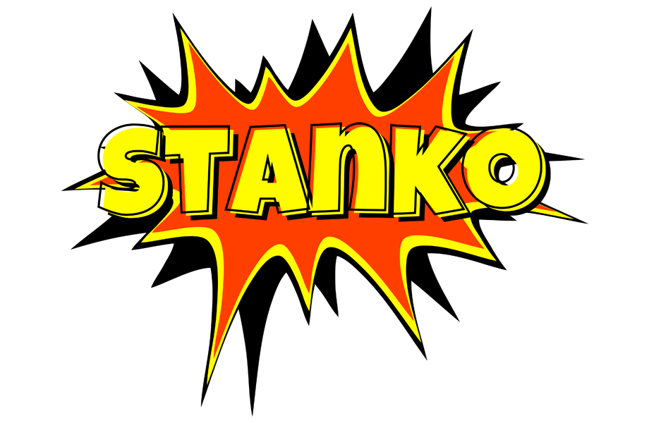 Stanko bazinga logo
