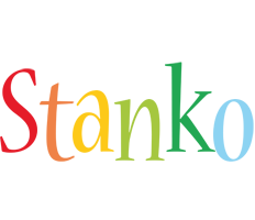 Stanko birthday logo