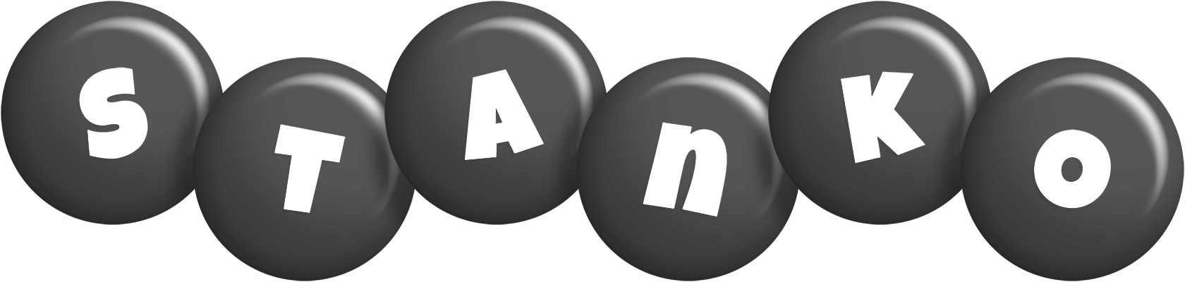 Stanko candy-black logo