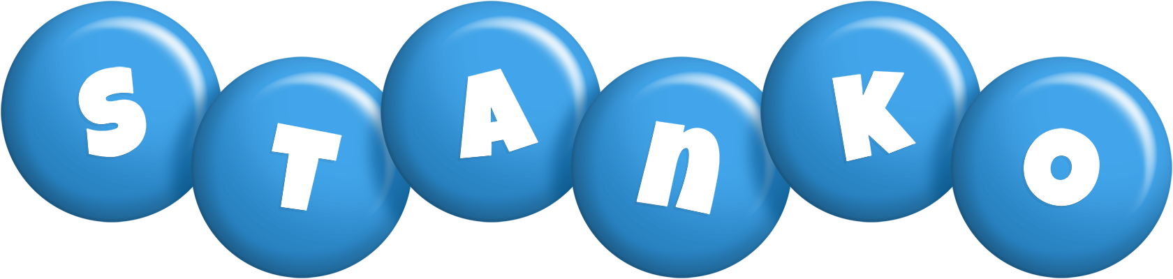 Stanko candy-blue logo