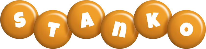 Stanko candy-orange logo