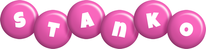 Stanko candy-pink logo