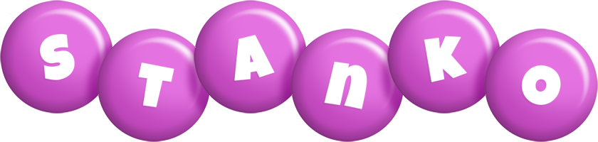 Stanko candy-purple logo