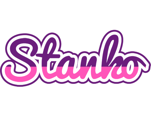 Stanko cheerful logo
