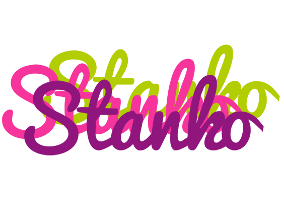 Stanko flowers logo