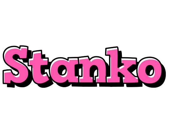 Stanko girlish logo