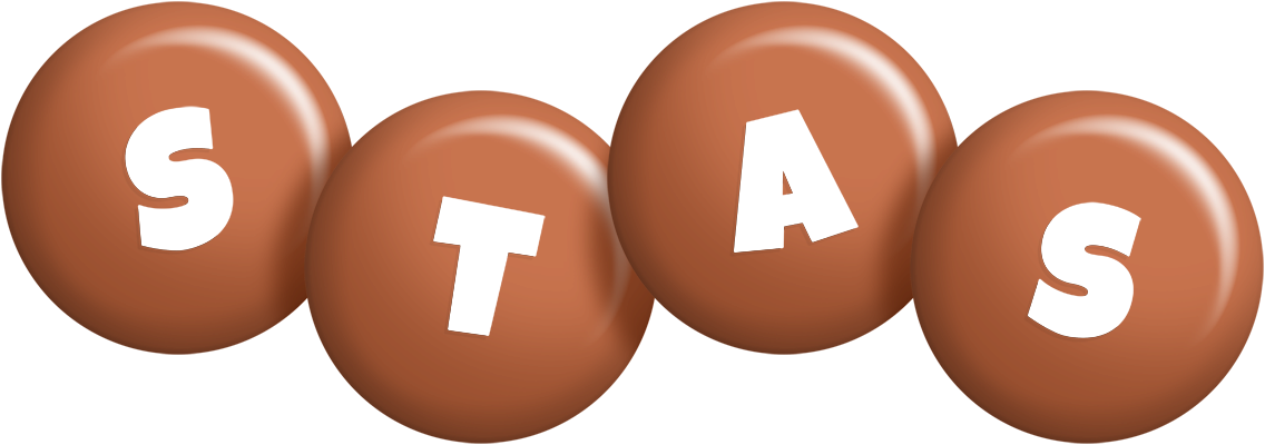 Stas candy-brown logo