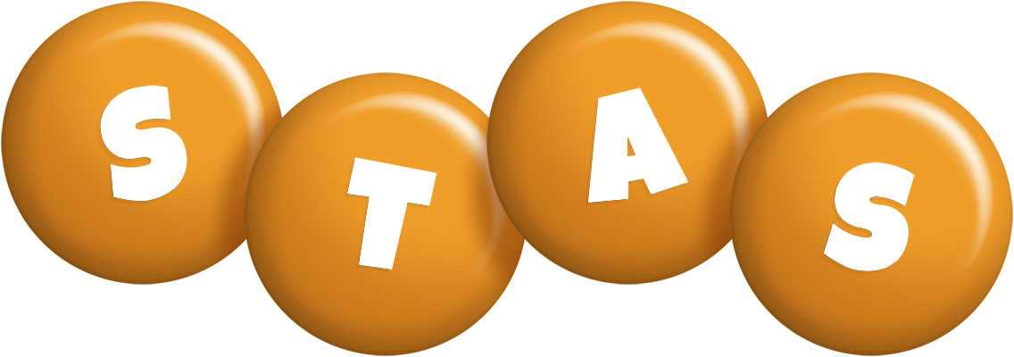 Stas candy-orange logo