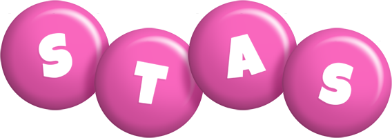 Stas candy-pink logo