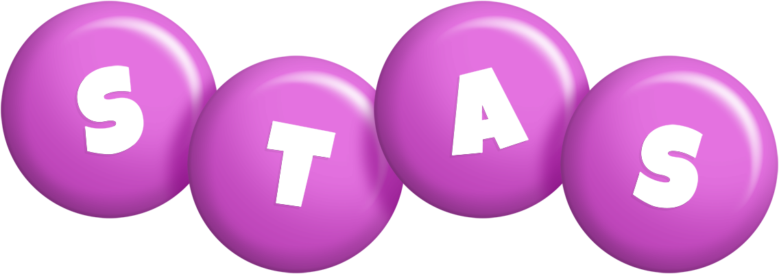 Stas candy-purple logo