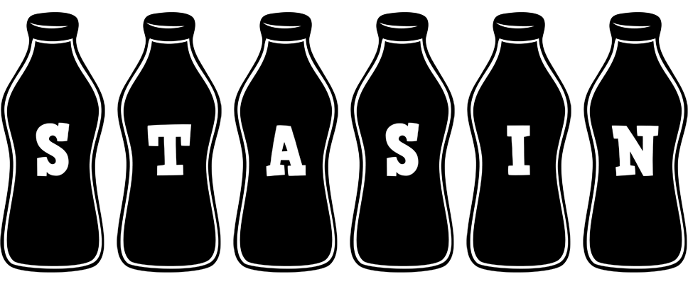 Stasin bottle logo