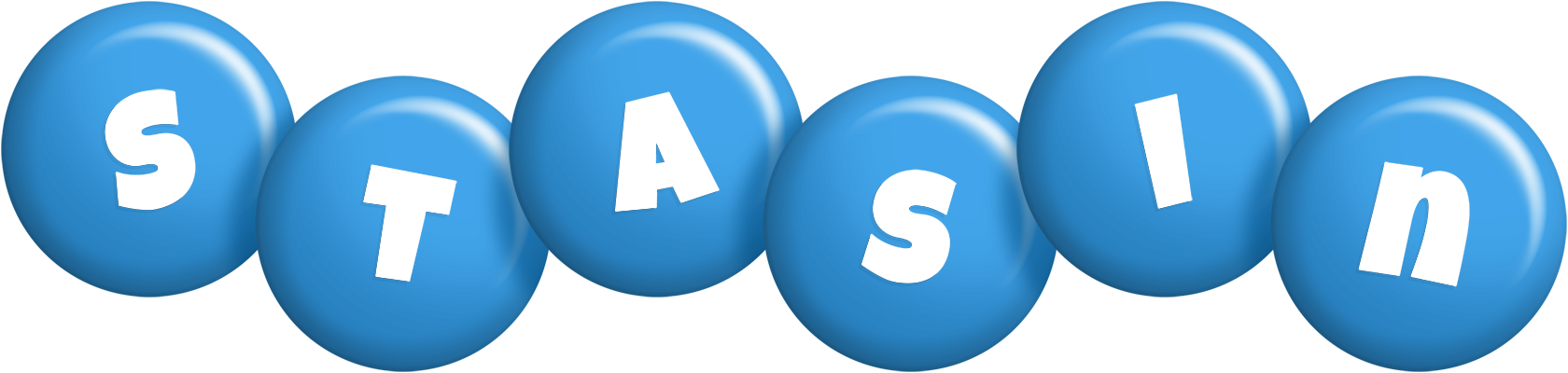 Stasin candy-blue logo