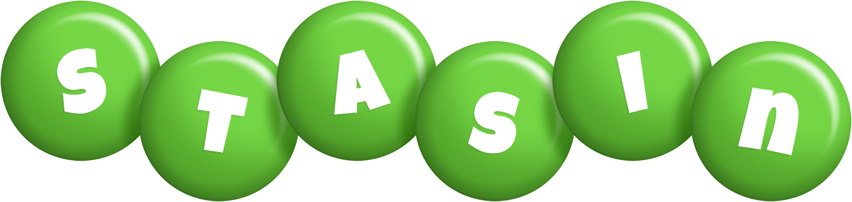 Stasin candy-green logo
