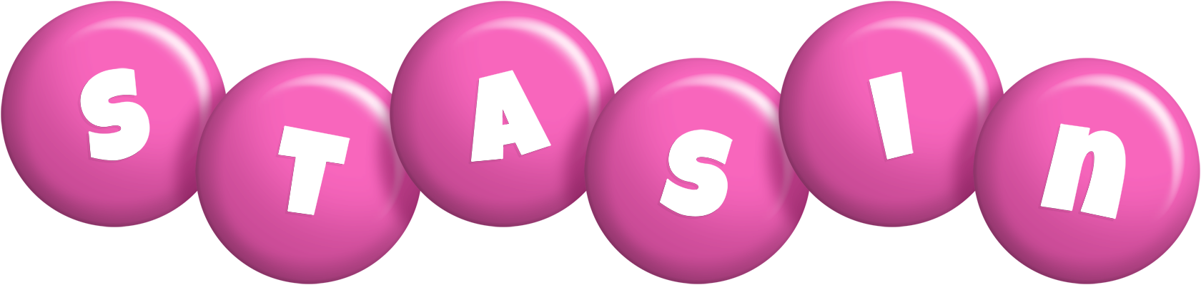 Stasin candy-pink logo