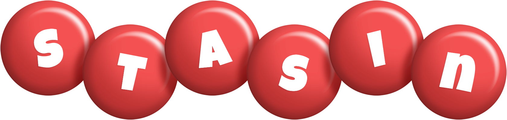 Stasin candy-red logo