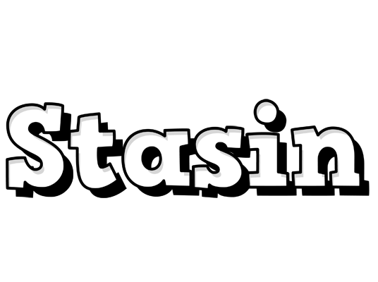 Stasin snowing logo