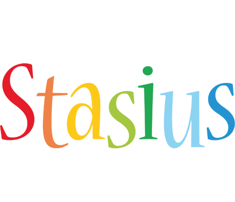 Stasius birthday logo