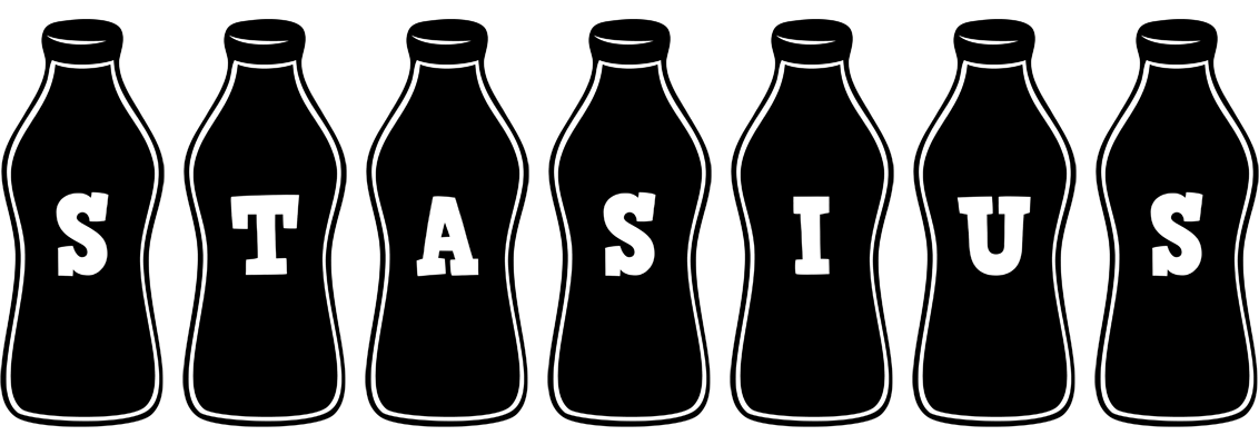 Stasius bottle logo