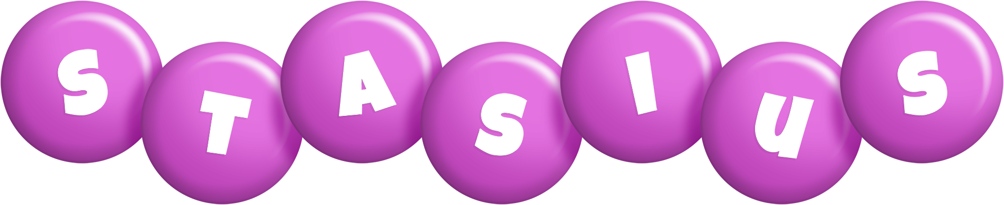 Stasius candy-purple logo