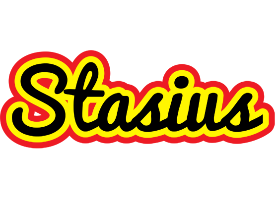 Stasius flaming logo