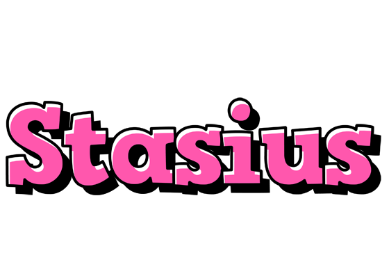 Stasius girlish logo