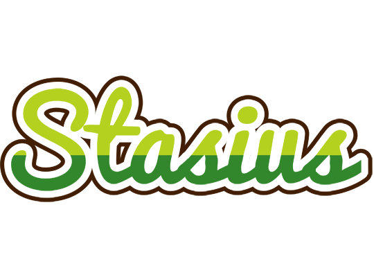 Stasius golfing logo