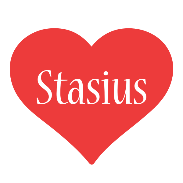 Stasius love logo
