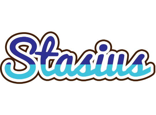 Stasius raining logo