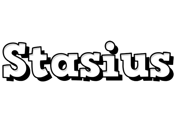 Stasius snowing logo