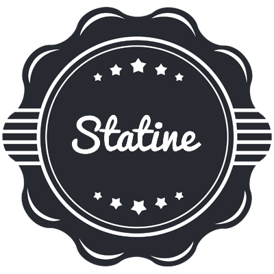 Statine badge logo