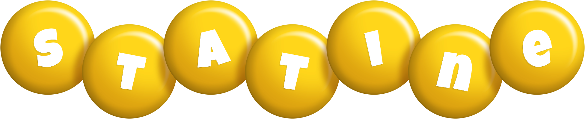 Statine candy-yellow logo