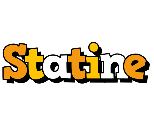 Statine cartoon logo