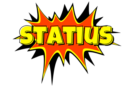 Statius bazinga logo