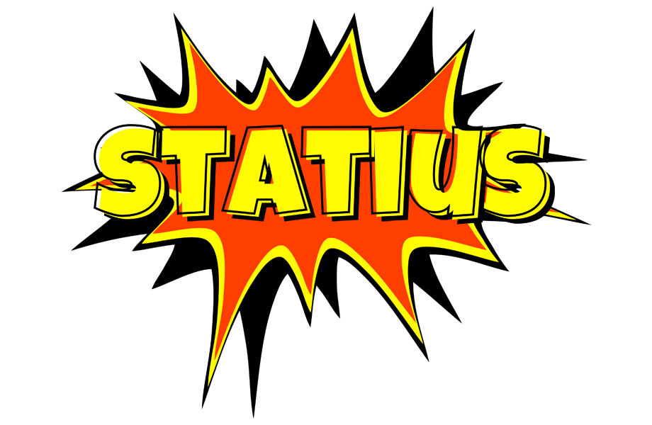 Statius bazinga logo