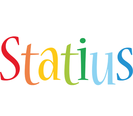 Statius birthday logo