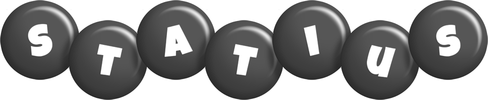 Statius candy-black logo