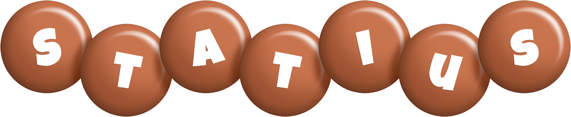 Statius candy-brown logo