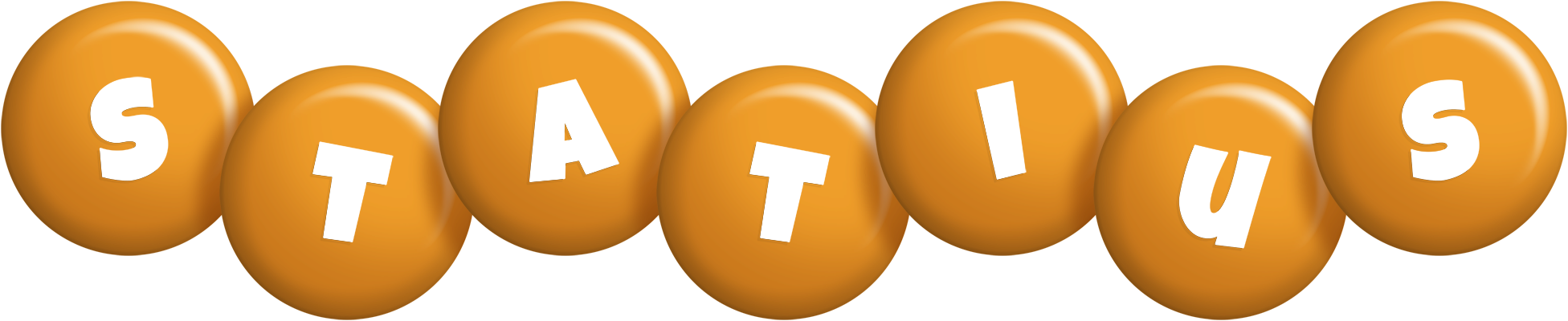 Statius candy-orange logo