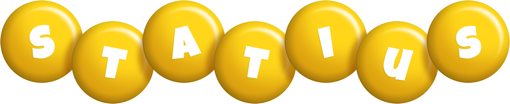 Statius candy-yellow logo