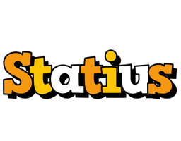 Statius cartoon logo
