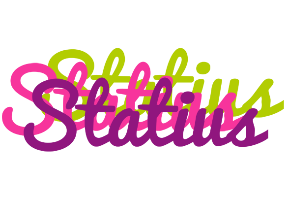 Statius flowers logo