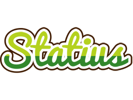 Statius golfing logo